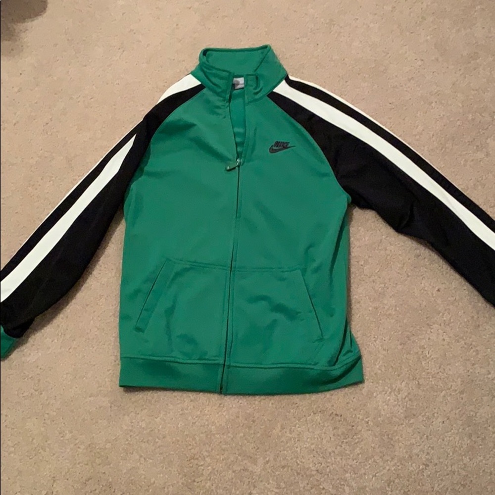 Nike athletic full zip jacket
